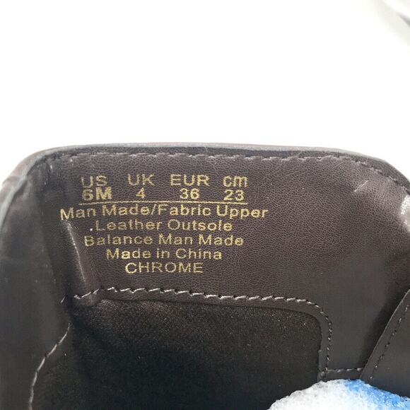 Franco Sarto Chrome Womens Knee High Boots Leather Riding Brown 6 - Picture 3 of 6